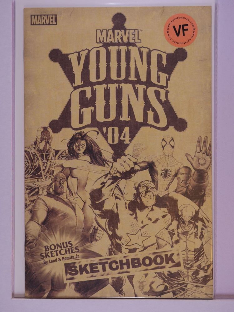 MARVEL YOUNG GUNS 04 SKETCHBOOK (2005) Volume 1: # 0001 VF
