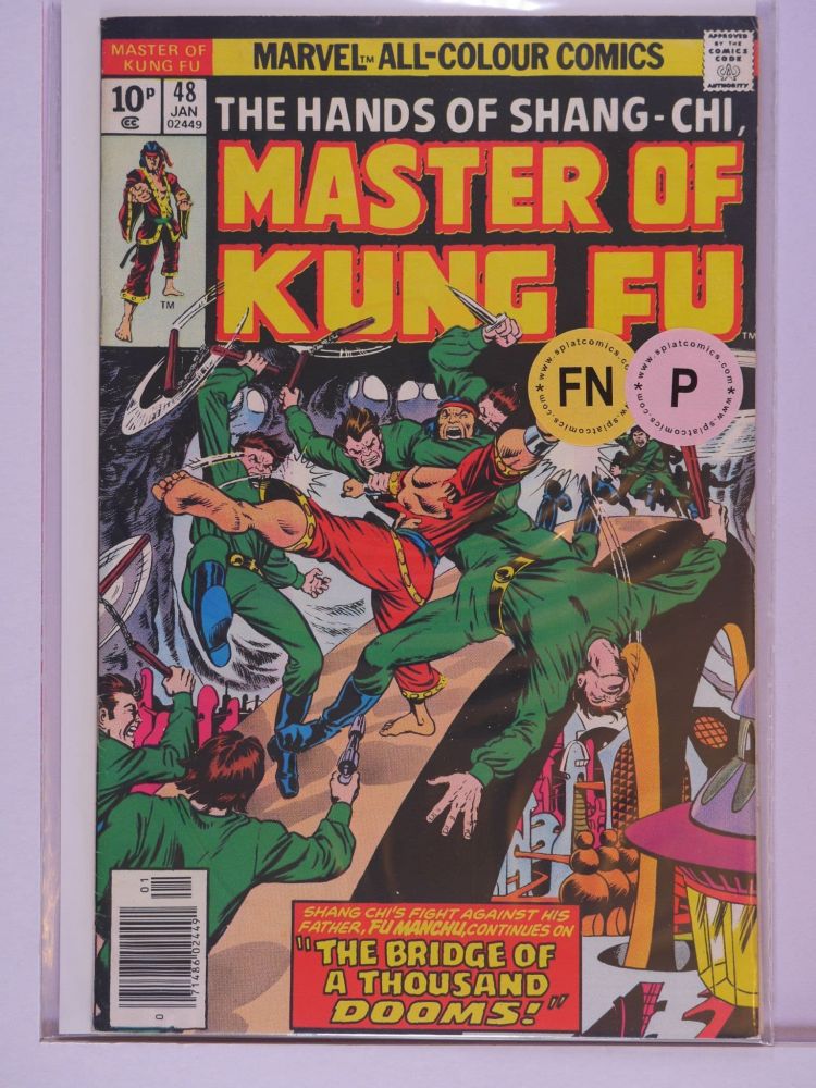 MASTER OF KUNG FU (1974) Volume 1: # 0048 FN PENCE