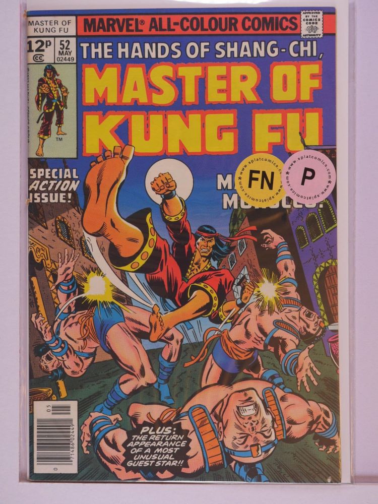 MASTER OF KUNG FU (1974) Volume 1: # 0052 FN PENCE