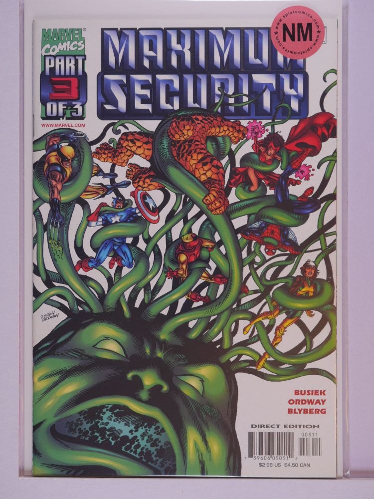 MAXIMUM SECURITY (2000) Volume 1: # 0003 NM