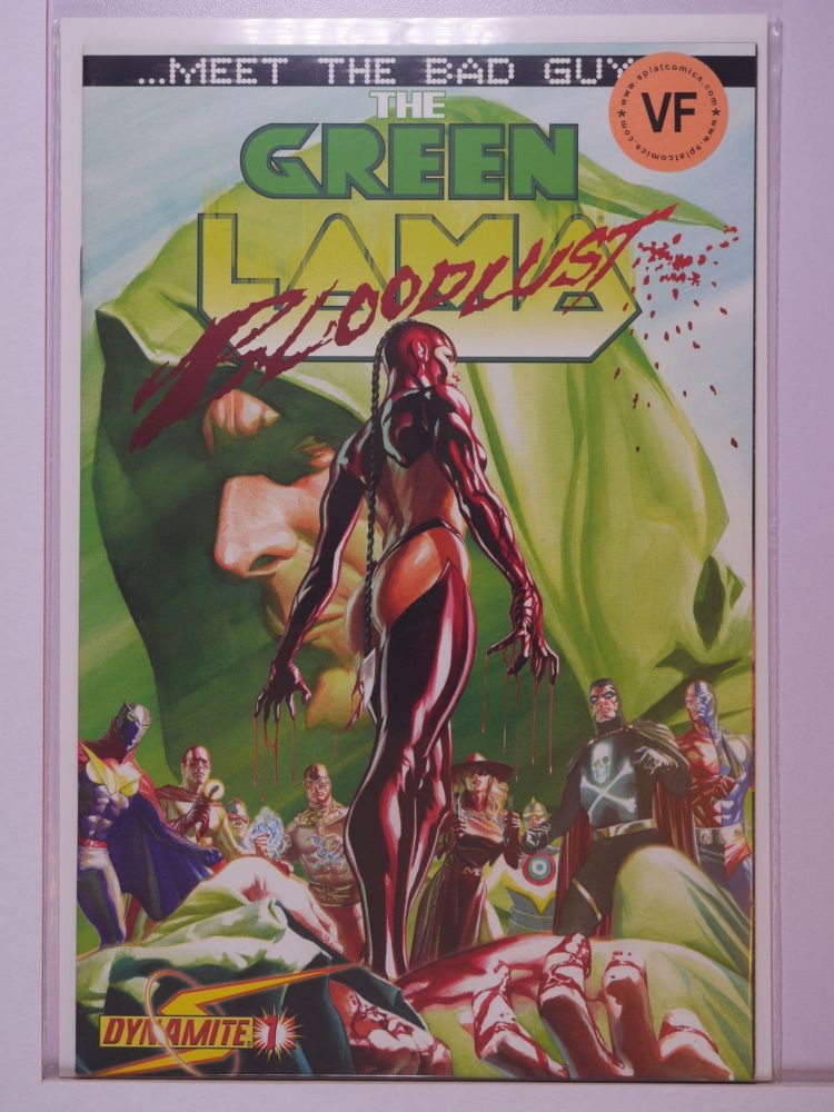 MEET THE BAD GUYS PROJECT SUPERPOWERS (2009) Volume 1: # 0001 VF THE GREEN LAMA VS BLOODLUST