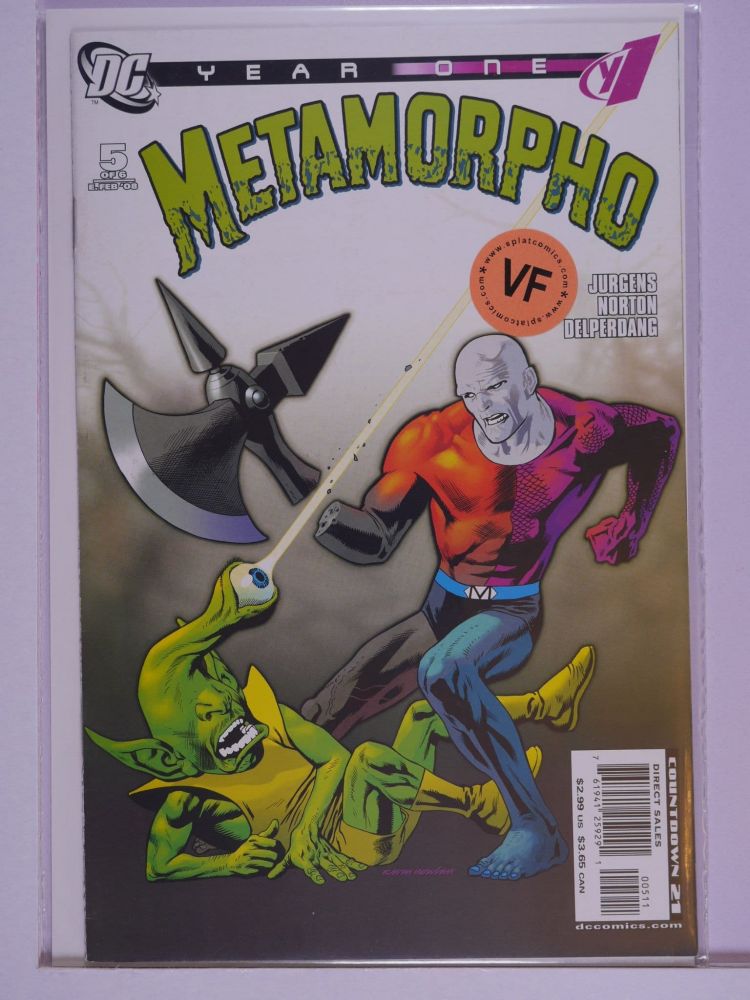 METAMORPHO (2007) Volume 3: # 0005 VF