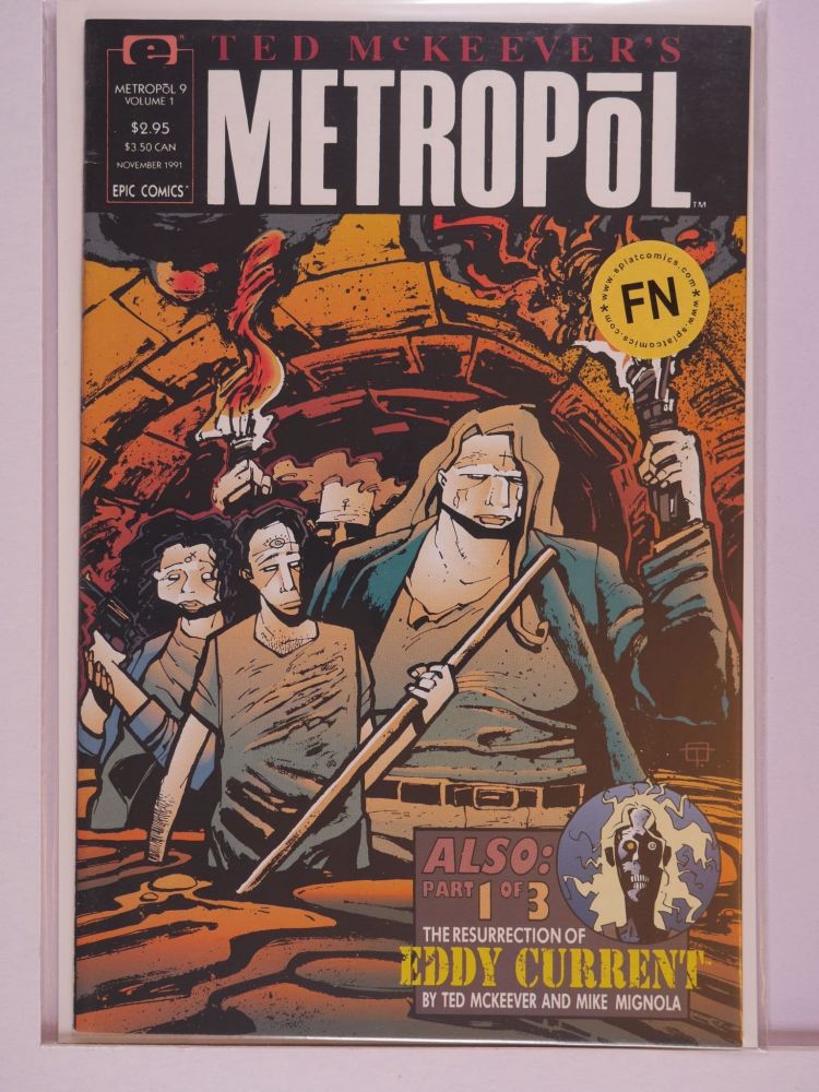 METROPOL (1991) Volume 1: # 0009 FN