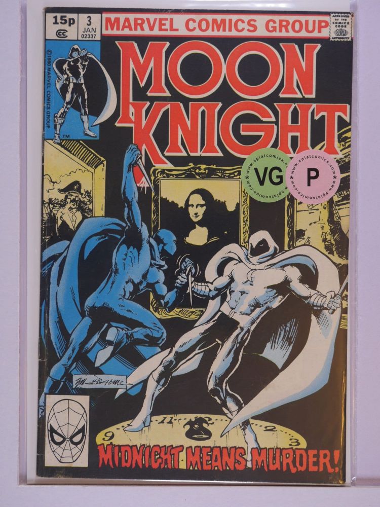 MOON KNIGHT (1980) Volume 1: # 0003 VG PENCE