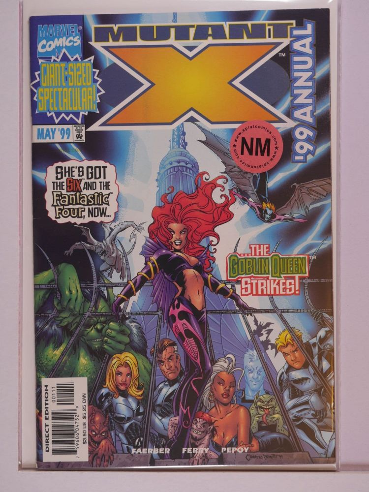 MUTANT X ANNUAL (1999) Volume 1: # 1999 NM