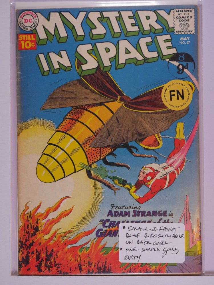 MYSTERY IN SPACE (1951) Volume 1: # 0067 FN