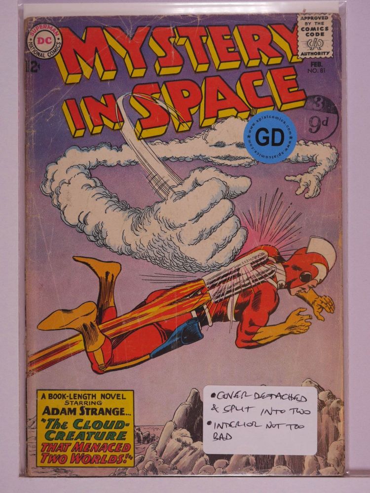 MYSTERY IN SPACE (1951) Volume 1: # 0081 GD