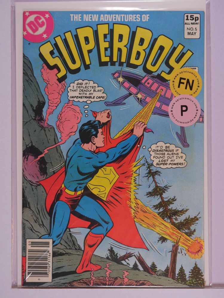 NEW ADVENTURES OF SUPERBOY (1980) Volume 1: # 0005 FN PENCE