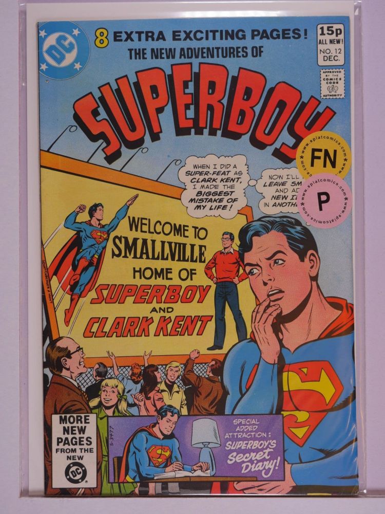 NEW ADVENTURES OF SUPERBOY (1980) Volume 1: # 0012 FN PENCE