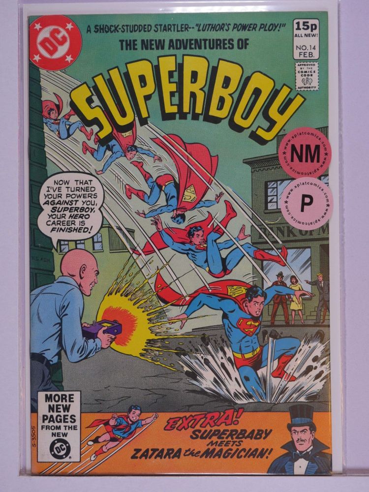NEW ADVENTURES OF SUPERBOY (1980) Volume 1: # 0014 NM PENCE