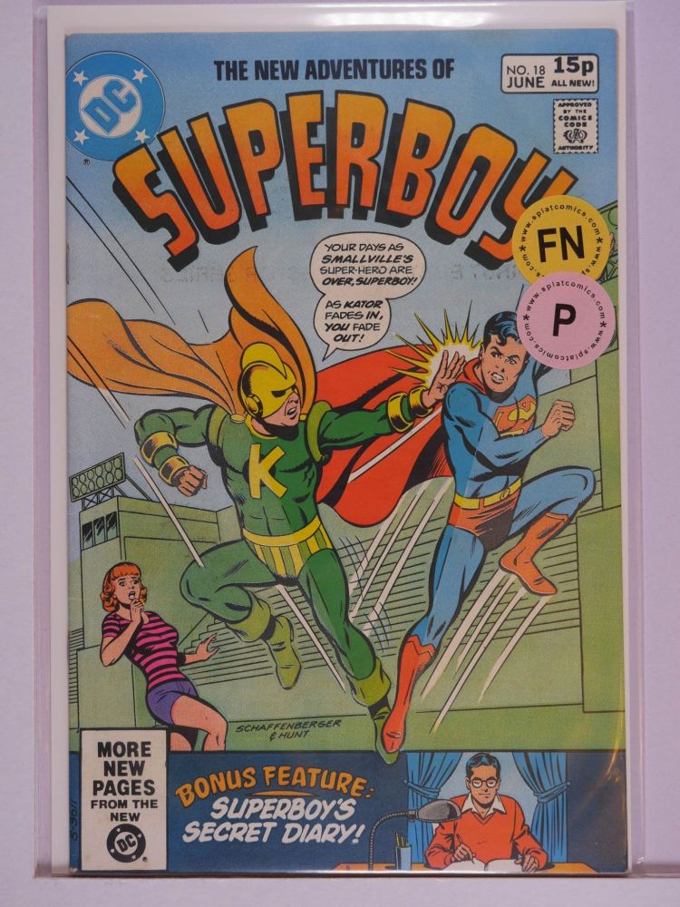 NEW ADVENTURES OF SUPERBOY (1980) Volume 1: # 0018 FN PENCE