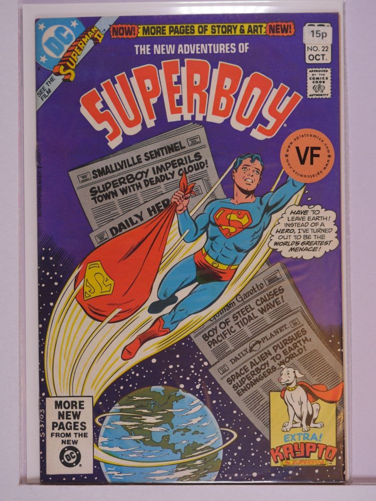 NEW ADVENTURES OF SUPERBOY (1980) Volume 1: # 0022 VF