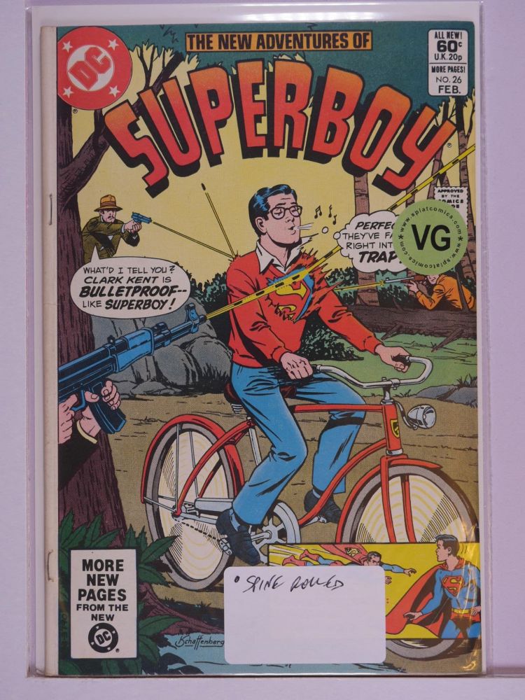 NEW ADVENTURES OF SUPERBOY (1980) Volume 1: # 0026 VG