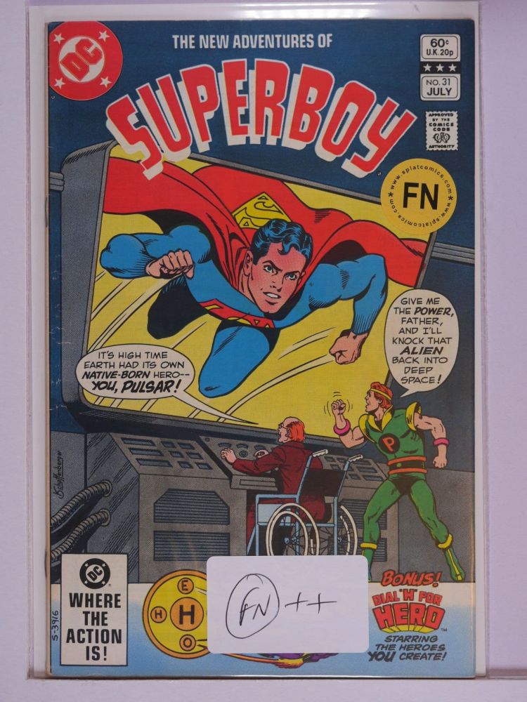 NEW ADVENTURES OF SUPERBOY (1980) Volume 1: # 0031 FN
