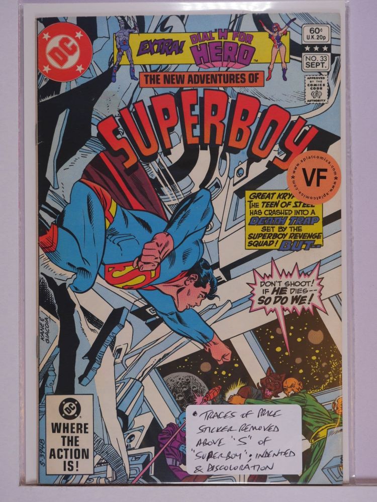 NEW ADVENTURES OF SUPERBOY (1980) Volume 1: # 0033 VF
