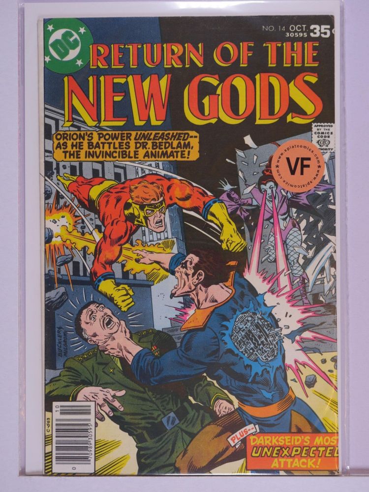NEW GODS (1971) Volume 1: # 0014 VF COVER SAYS RETURN OF THE