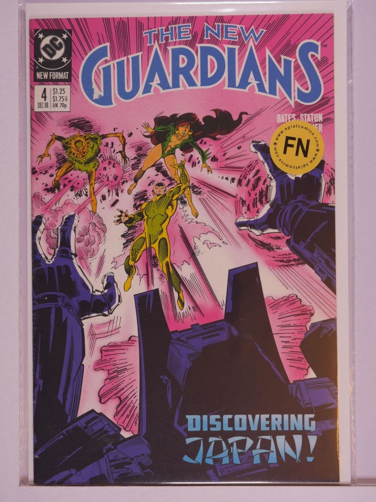 NEW GUARDIANS (1988) Volume 1: # 0004 FN