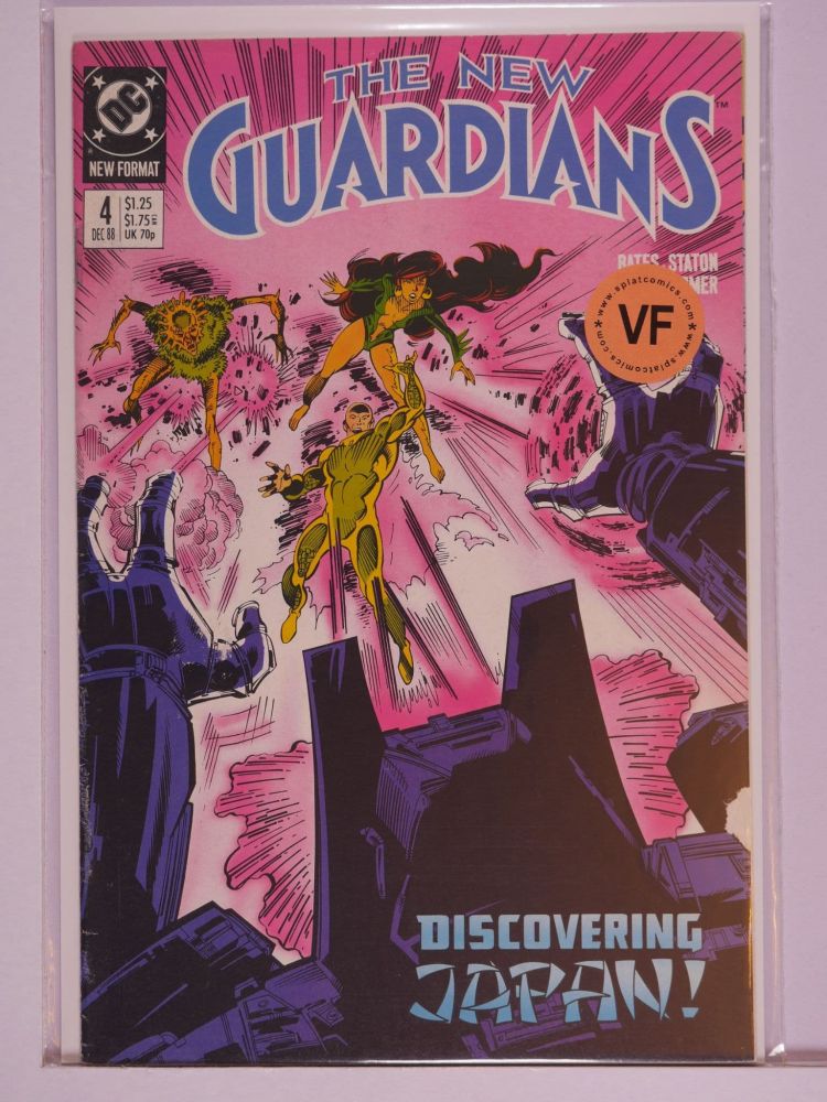 NEW GUARDIANS (1988) Volume 1: # 0004 VF
