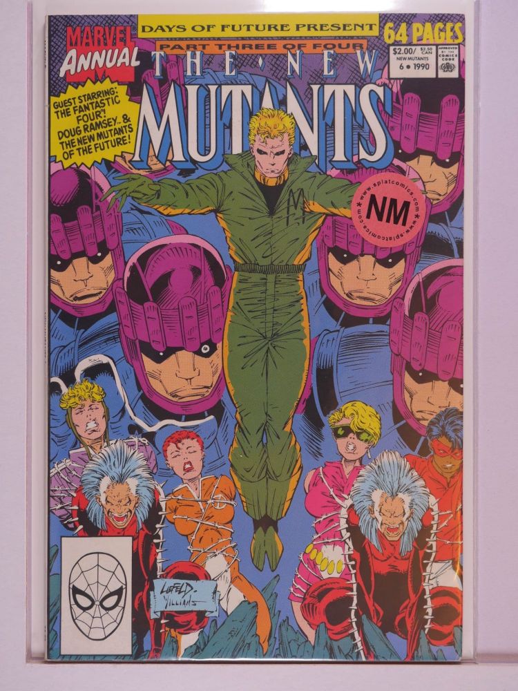 NEW MUTANTS ANNUAL (1984) Volume 1: # 0006 NM