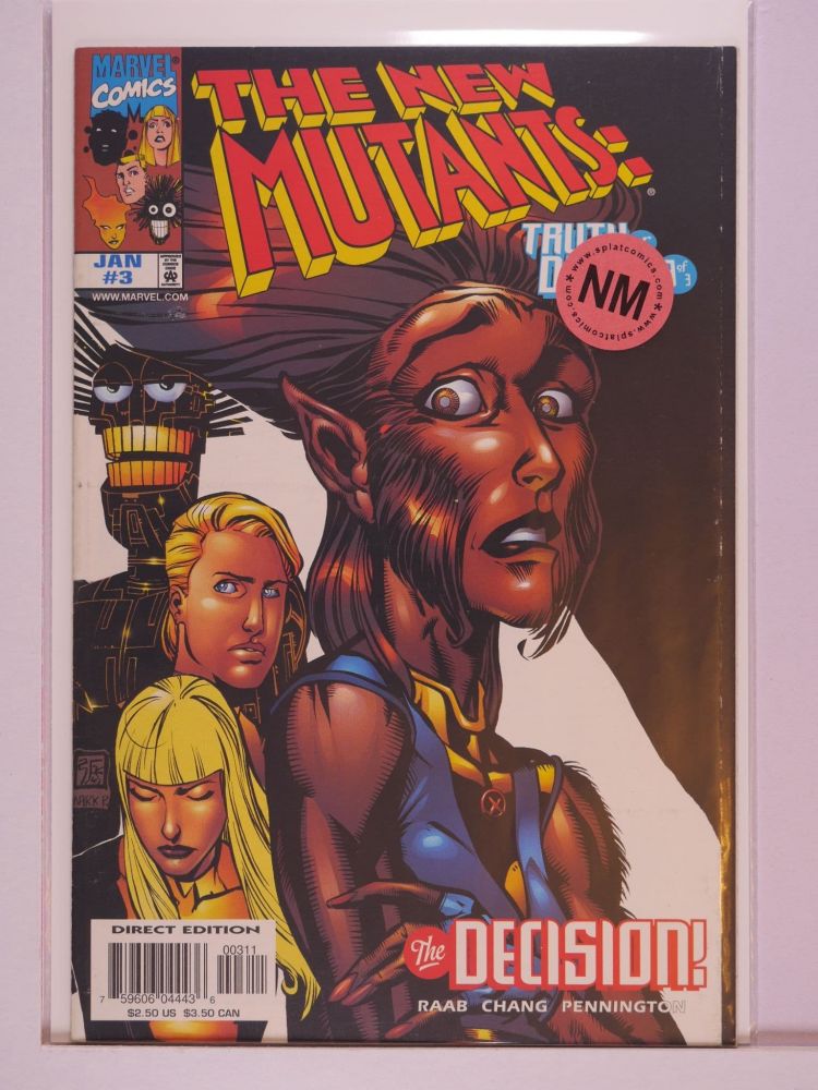 NEW MUTANTS TRUTH OR DEATH (1997) Volume 1: # 0003 NM