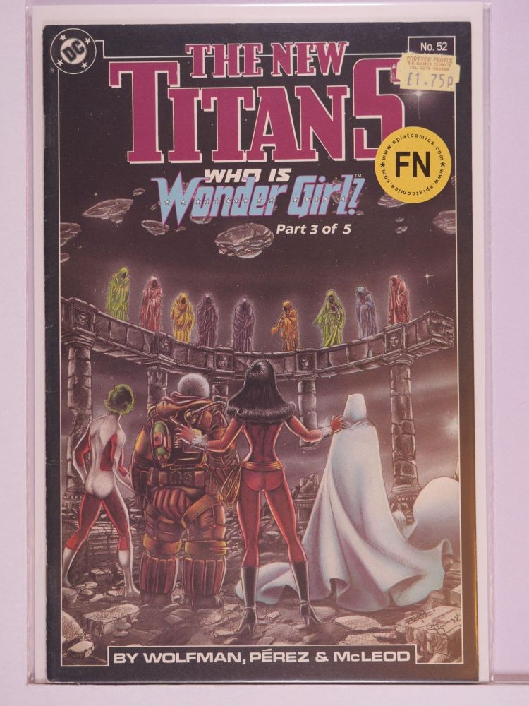 NEW TEEN TITANS / NEW TITANS (1984) Volume 2: # 0052 FN