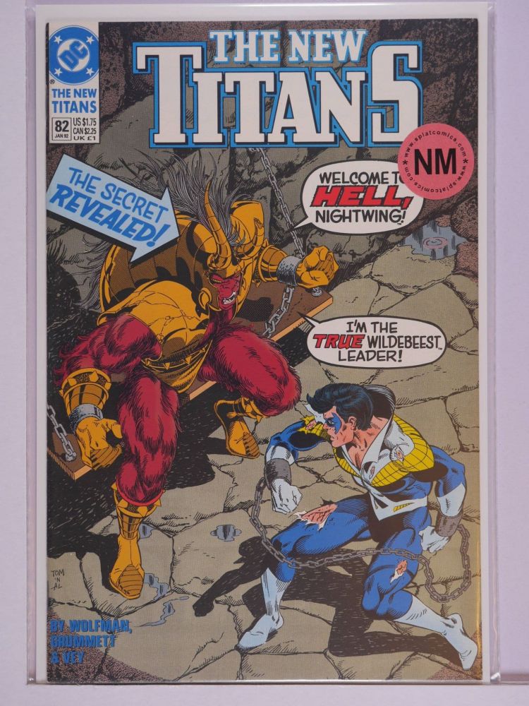 NEW TEEN TITANS / NEW TITANS (1984) Volume 2: # 0082 NM