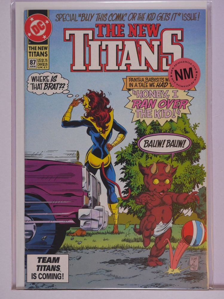 NEW TEEN TITANS / NEW TITANS (1984) Volume 2: # 0087 NM