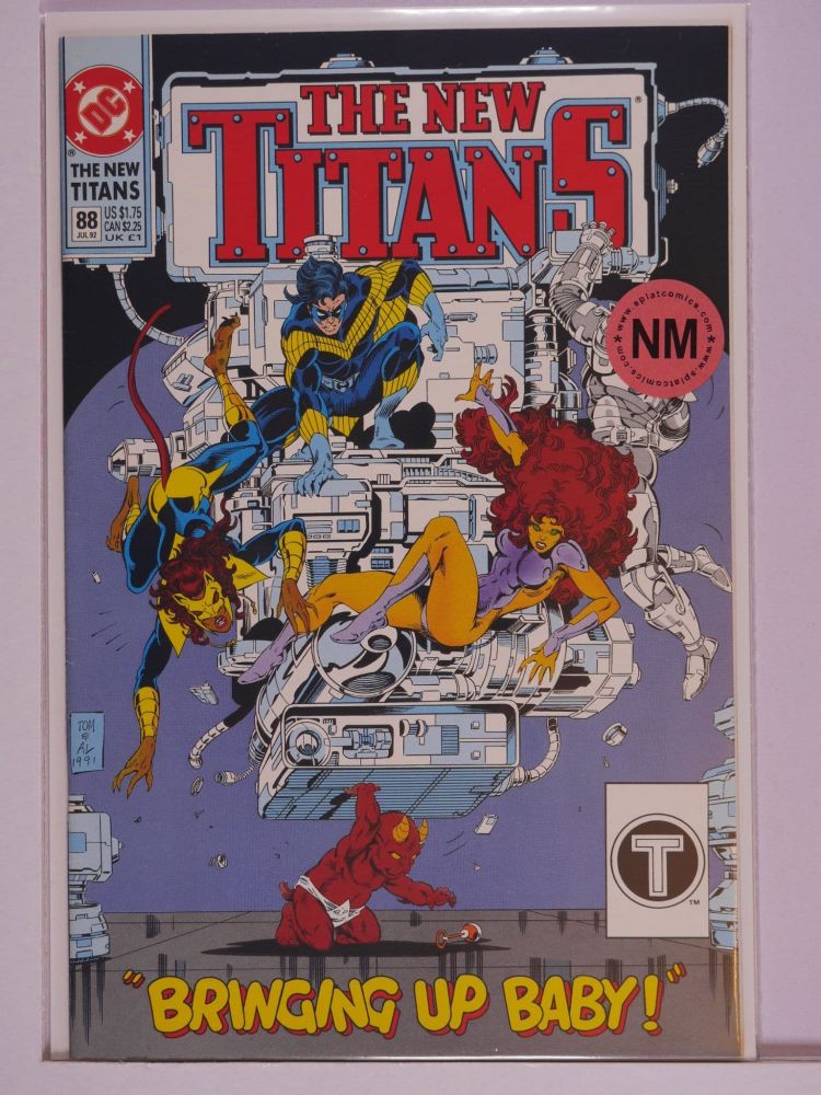 NEW TEEN TITANS / NEW TITANS (1984) Volume 2: # 0088 NM