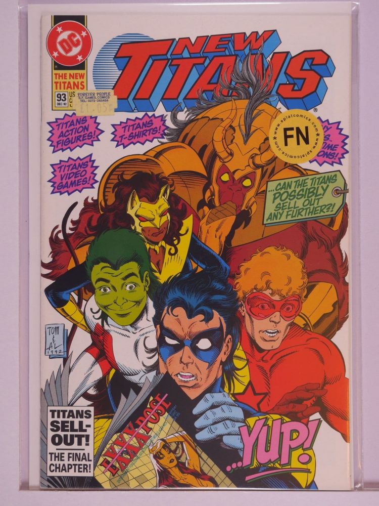 NEW TEEN TITANS / NEW TITANS (1984) Volume 2: # 0093 FN