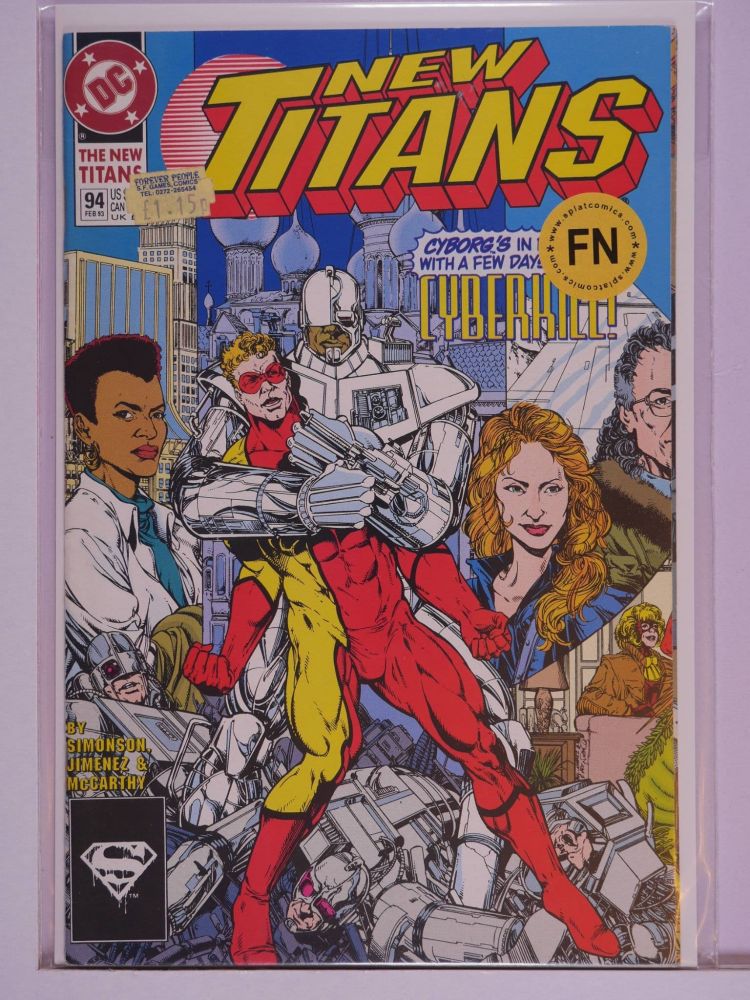 NEW TEEN TITANS / NEW TITANS (1984) Volume 2: # 0094 FN
