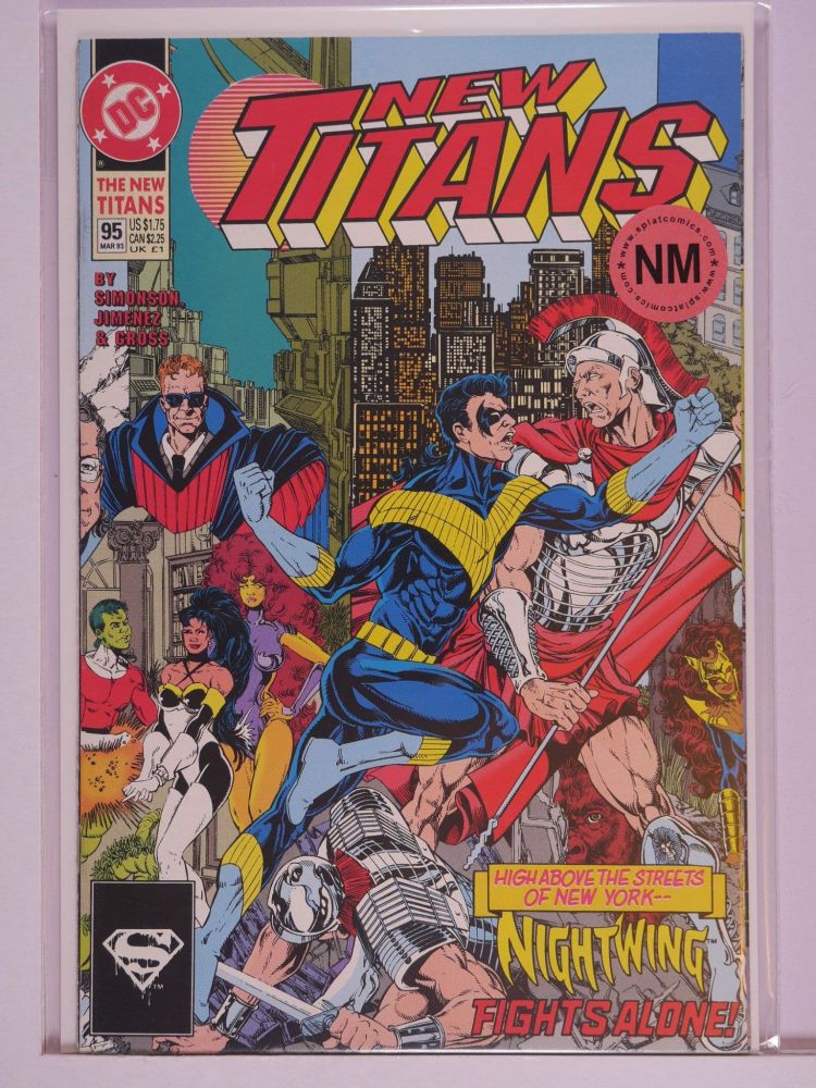 NEW TEEN TITANS / NEW TITANS (1984) Volume 2: # 0095 NM