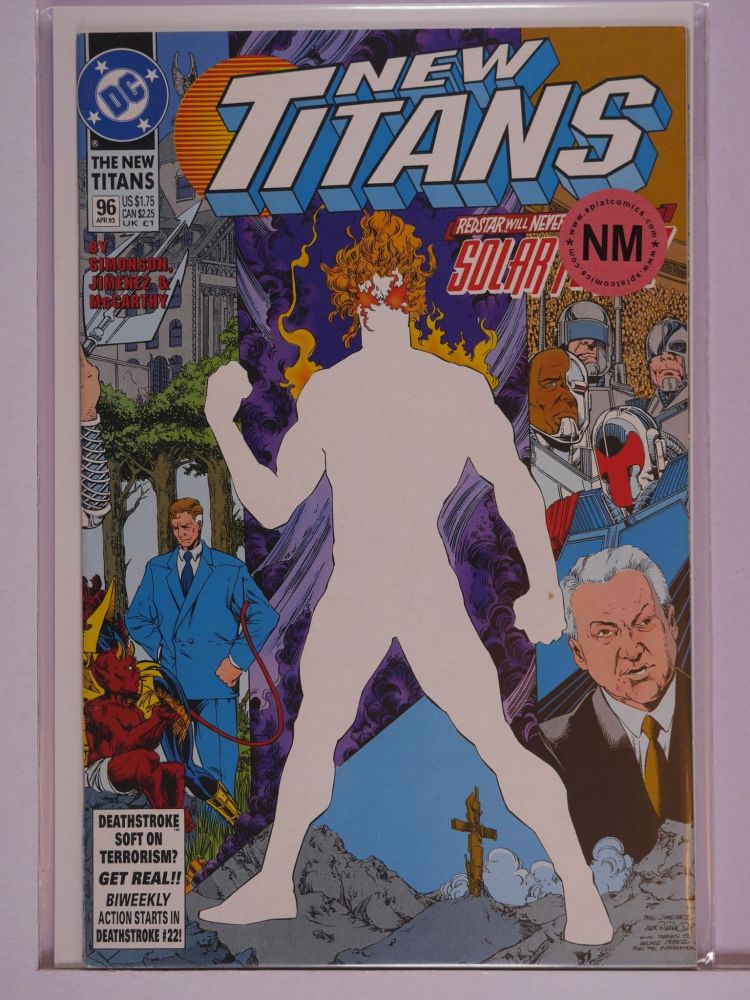 NEW TEEN TITANS / NEW TITANS (1984) Volume 2: # 0096 NM
