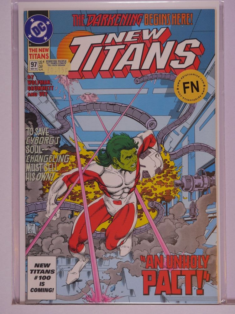 NEW TEEN TITANS / NEW TITANS (1984) Volume 2: # 0097 FN