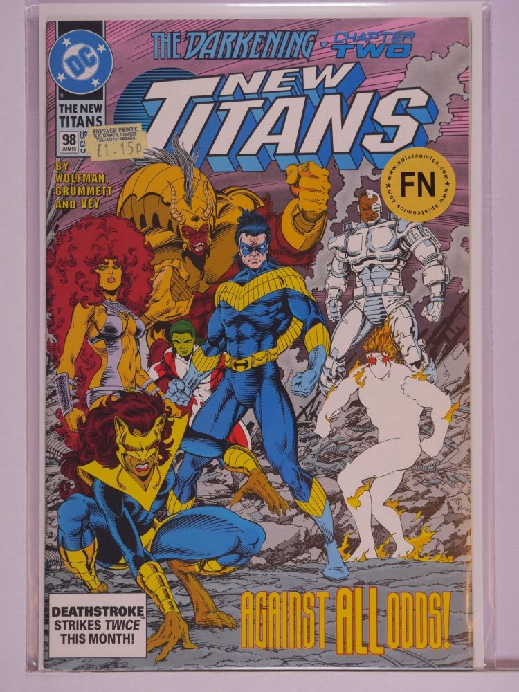 NEW TEEN TITANS / NEW TITANS (1984) Volume 2: # 0098 FN