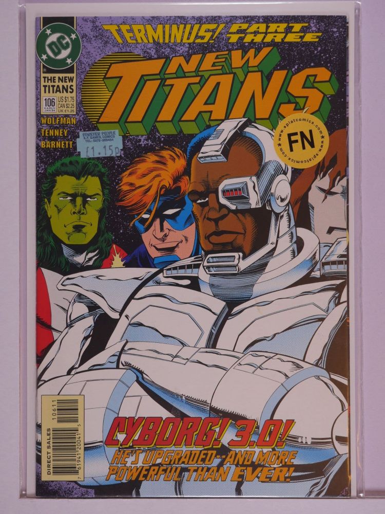 NEW TEEN TITANS / NEW TITANS (1984) Volume 2: # 0106 FN