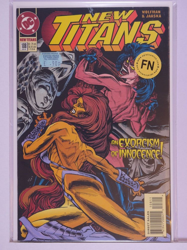 NEW TEEN TITANS / NEW TITANS (1984) Volume 2: # 0108 FN