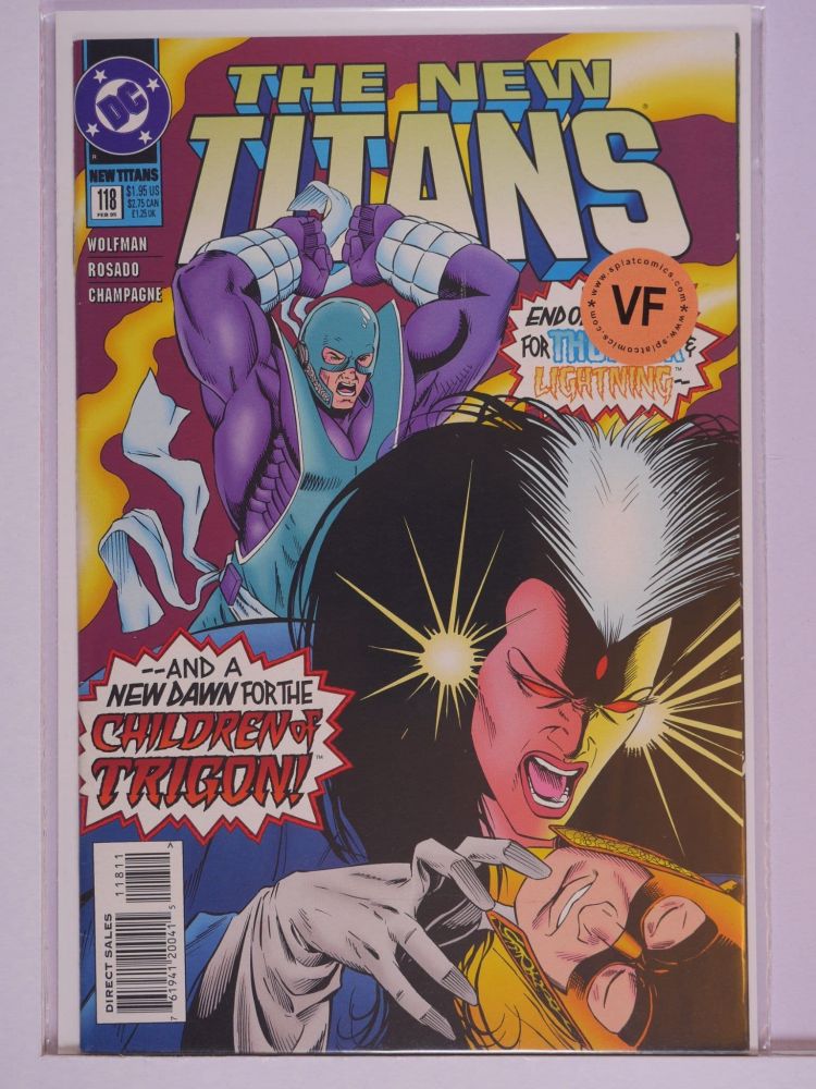 NEW TEEN TITANS / NEW TITANS (1984) Volume 2: # 0118 VF