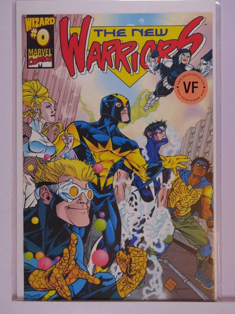 NEW WARRIORS (1990) Volume 1: # 0000 VF WIZARD VARIANT