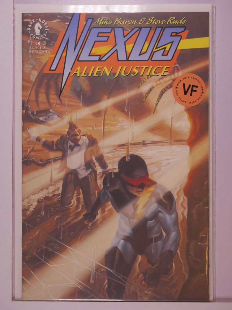 NEXUS ALIEN JUSTICE (1992) Volume 1: # 0001 VF AKA VOLUME 2 NUMBER 82
