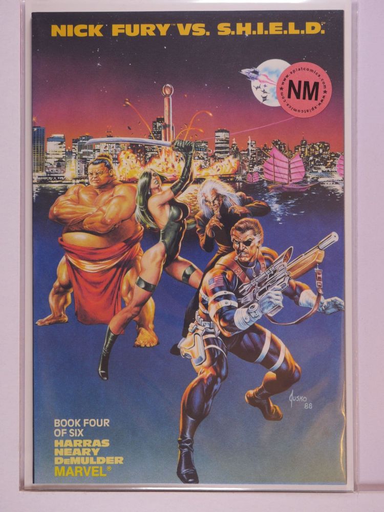 NICK FURY VS SHIELD (1988) Volume 1: # 0004 NM