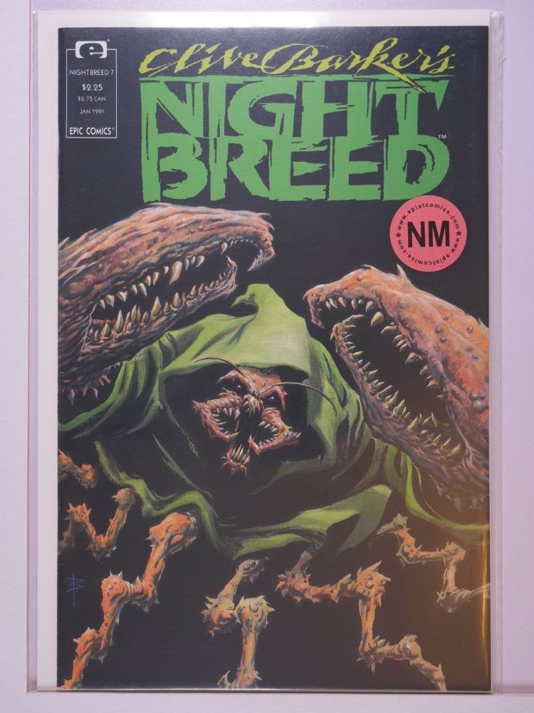 NIGHT BREED CLIVE BARKERS (1990) Volume 1: # 0007 NM