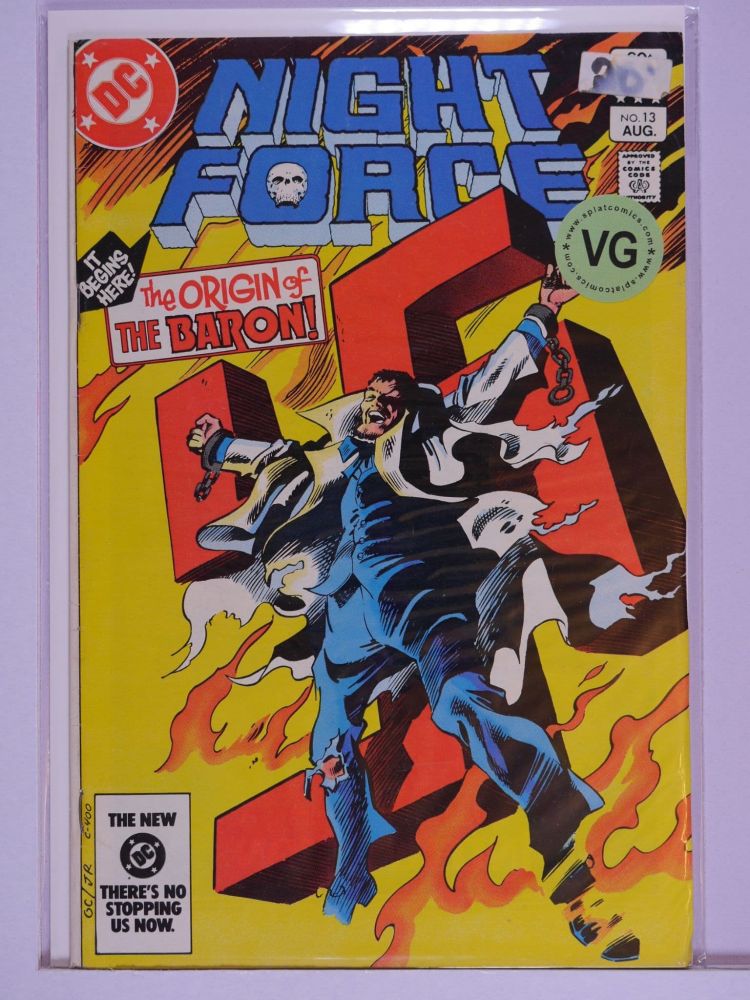NIGHT FORCE (1982) Volume 1: # 0013 VG