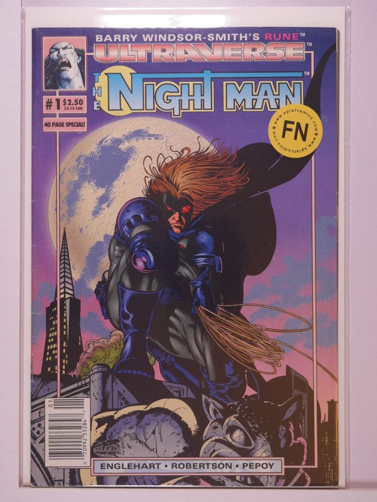 NIGHT MAN (1993) Volume 1: # 0001 FN
