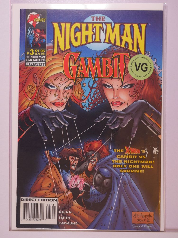 NIGHT MAN GAMBIT (1996) Volume 1: # 0003 VG