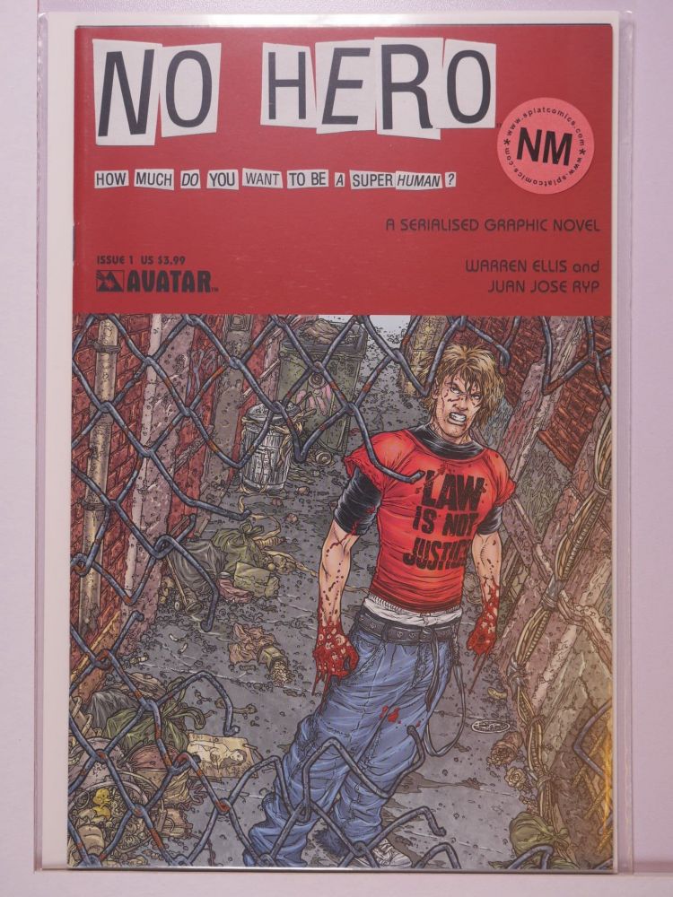 NO HERO (2008) Volume 1: # 0001 NM