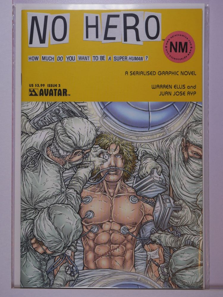 NO HERO (2008) Volume 1: # 0003 NM