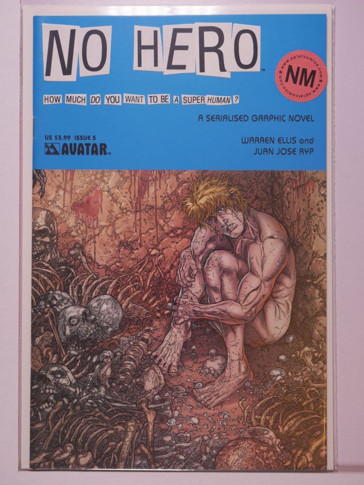 NO HERO (2008) Volume 1: # 0005 NM