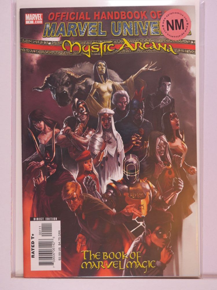 OFFICIAL HANDBOOK OF THE MARVEL UNIVERSE MYSTIC ARCANA (2004) Volume 1: # 0001 NM