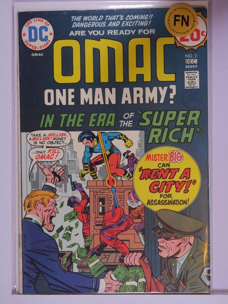 OMAC ONE MAN ARMY (1974) Volume 1: # 0002 FN