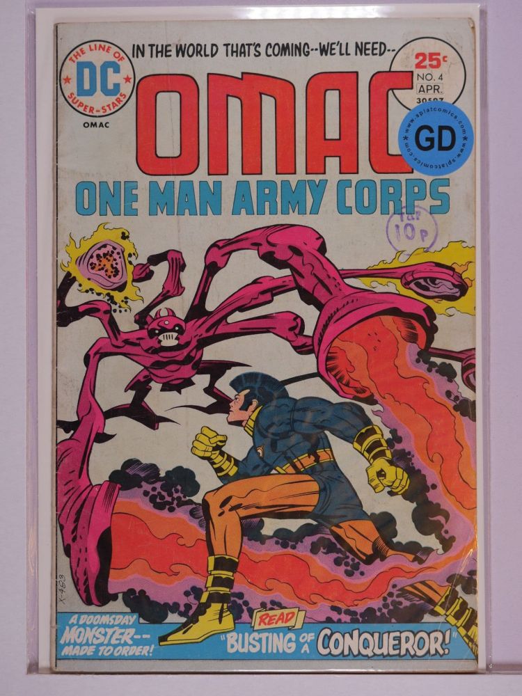 OMAC ONE MAN ARMY (1974) Volume 1: # 0004 GD